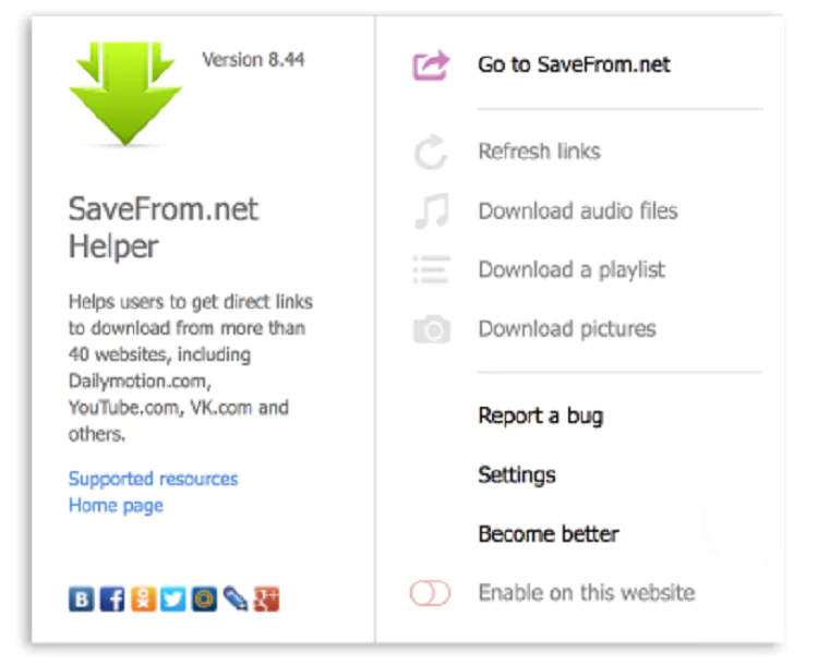 Download YouTube Shorts & Download Facebook Videos – Savefrom.net