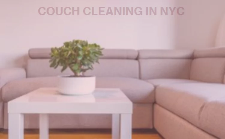 Couch Cleaning in NYC: Professional Services for Upholstery Maintenance