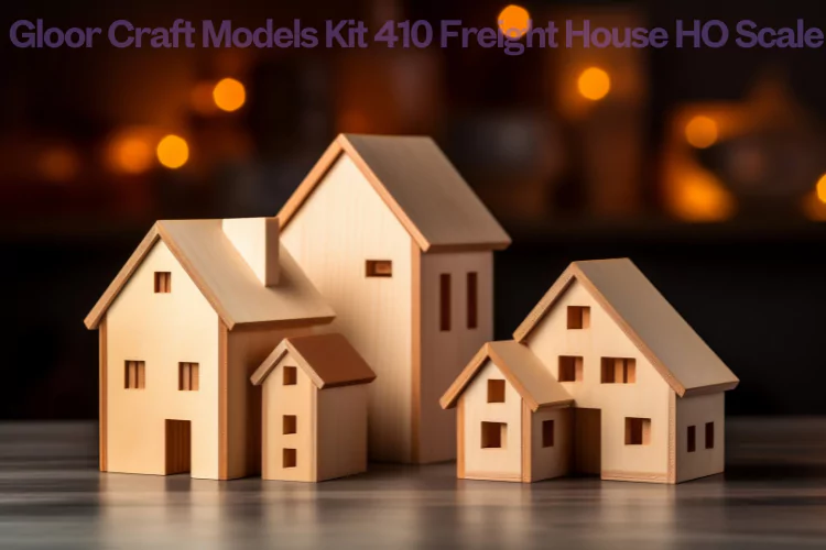 Gloor Craft Models Kit 410 Freight House HO Scale